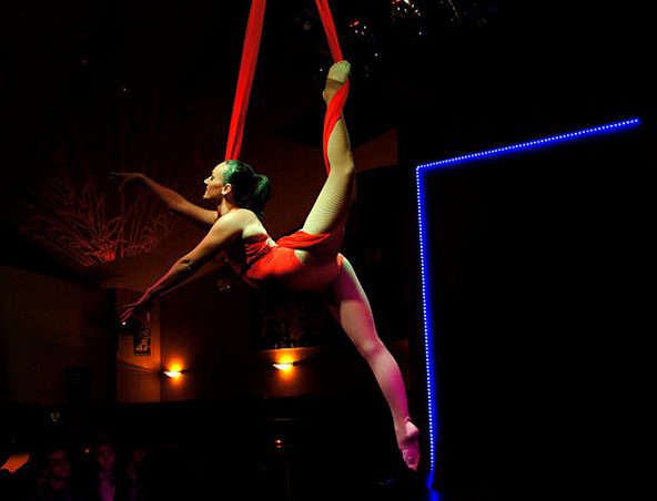 Aerialists Brisbane - Trapeze Artists - Aerial Entertainment Performers