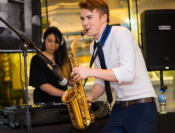 Mebourne Saxophone Player - Nathan