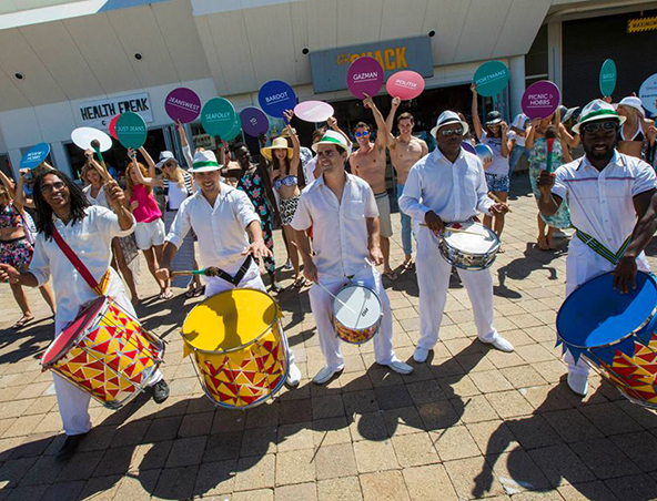 Brazilian Samba Drummers and Dancers Perth